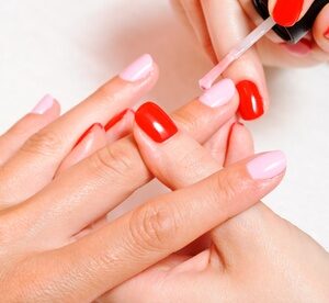 Manicure and Pedicure with Polish