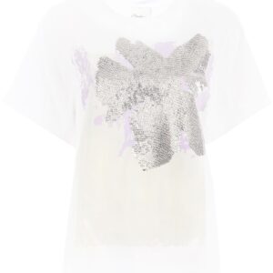 3.1 Phillip Lim daisy embellished T-shirt - White