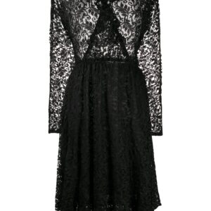A.N.G.E.L.O. Vintage Cult 1980s lace dress - Black
