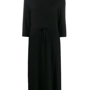 A.P.C. ribbed knitted dress - Black