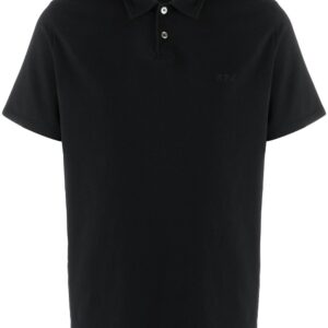 A.P.C. short sleeved polo shirt - Black