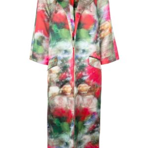 Adam Lippes floral coat - Multicolour