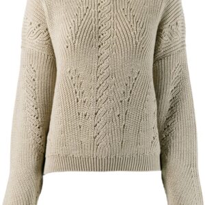 Alberta Ferretti knit jumper - NEUTRALS