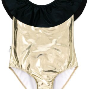 Andorine metallic swimsuit - GOLD