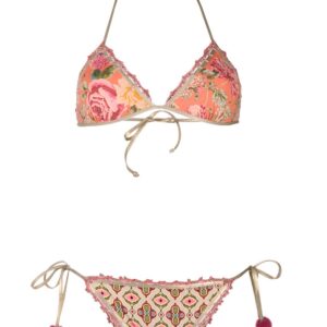 Anjuna floral bikini set - NEUTRALS