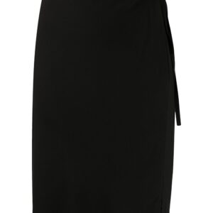 Ann Demeulemeester high-waisted pencil skirt - Black