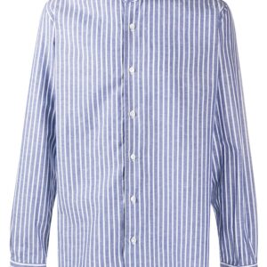 Barba relaxed stripe shirt - Blue