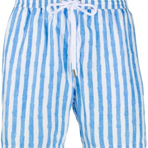 Barba striped swim shorts - Blue