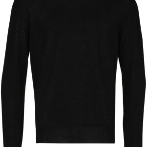 Canali merino wool jumper - Black