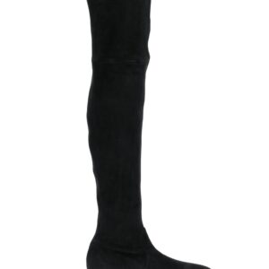 Casadei embellished over the knee boots - Black