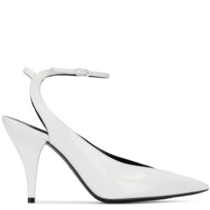 Casadei pointed toe mules - White