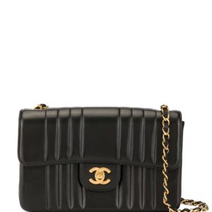 Chanel Pre-Owned 1992s Mademoiselle CC shoulder bag - Black