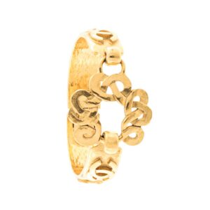 Chanel Pre-Owned 1997 CC bangle - GOLD