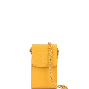 Chanel Pre-Owned 1997 chain shoulder bag - Yellow