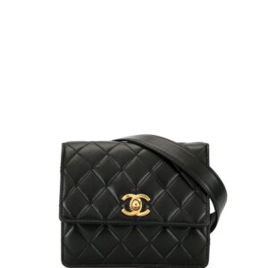 Chanel Pre-Owned 1998 CC belt bag - Black