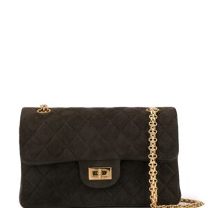 Chanel Pre-Owned 2.55 double flap shoulder bag - Black
