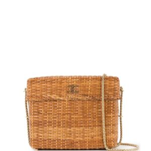 Chanel Pre-Owned Basket shoulder bag - Brown