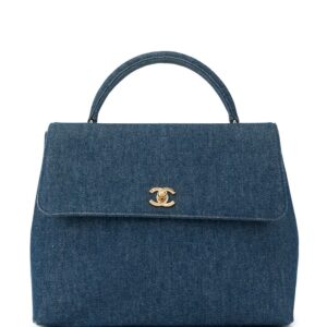 Chanel Pre-Owned CC Turnlock handbag - Blue