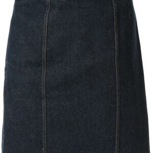 Chanel Pre-Owned CC skirt - Blue