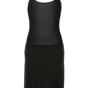 Chanel Pre-Owned Sleeveless One piece Long Dress - Black