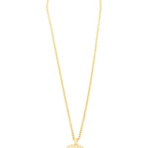 Chanel Pre-Owned chain pendant necklace - GOLD