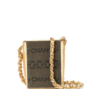 Chanel Pre-Owned mini chain pochette - GOLD