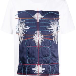 Craig Green embroidered patch T-shirt - White