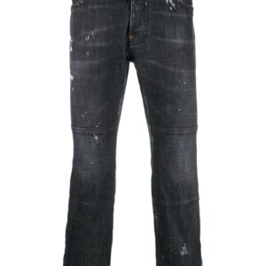 Dsquared2 distressed slim-fit jeans - Black
