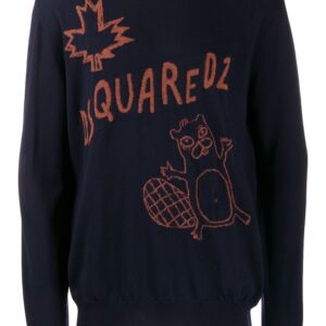 Dsquared2 knitted sweatshirt - Blue