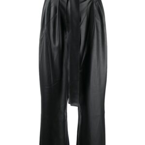 Each X Other vegan leather high waist trousers - Black