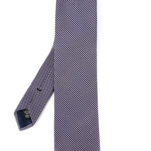 Ermenegildo Zegna patterned tie - PINK