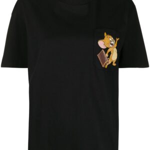 Etro x Tom and Jerry printed chest pocket T-shirt - Black