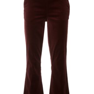 FRAME cropped flared trousers