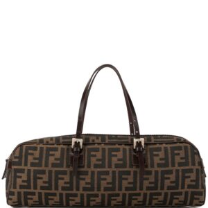 Fendi Pre-Owned Zucca pattern handbag - Brown