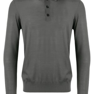 Giorgio Armani classic polo shirt - Grey