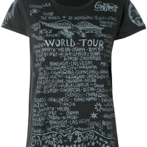Givenchy World Tour printed T-shirt - Black