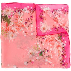 Givenchy floral print scarf - PINK