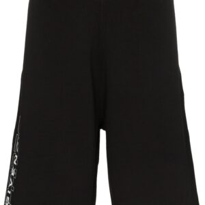 Givenchy logo print track shorts - Black