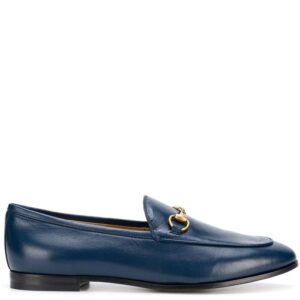 Gucci Jordaan leather loafers - Blue
