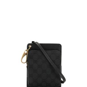 Gucci Pre-Owned GG pattern crossbody bag - Black