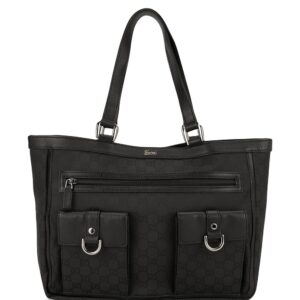 Gucci Pre-Owned Guccissima Abbey shoulder bag - Black