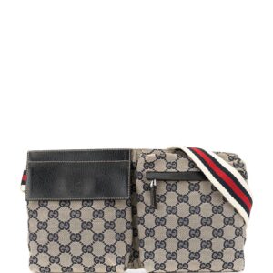 Gucci Pre-Owned Shelly Line GG Supreme belt bag - Multicolour