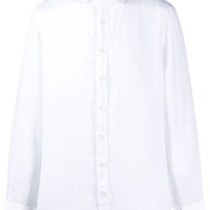 Hackett long-sleeve fitted shirt - White