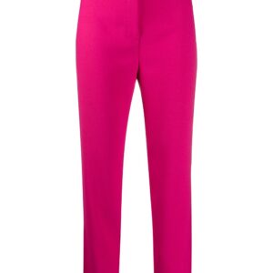 Hebe Studio plain high waisted trousers - PINK