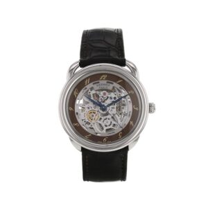 Hermès 2010s pre-owned Arceau wrist watch - Brown