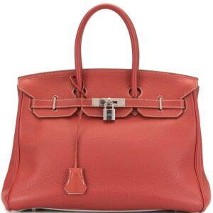 Hermès pre-owned Birkin shoulder bag - Red