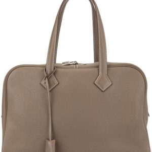 Hermès pre-owned Victoria 35 hand bag - Brown
