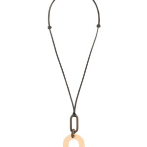 Hermès pre-owned link pendant necklace - GOLD