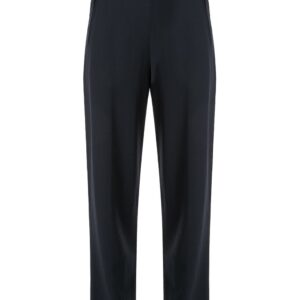 Hermès pre-owned zipped pockets tailored trousers - Blue