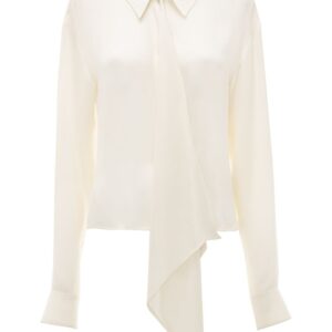 JW Anderson draped front blouse - White